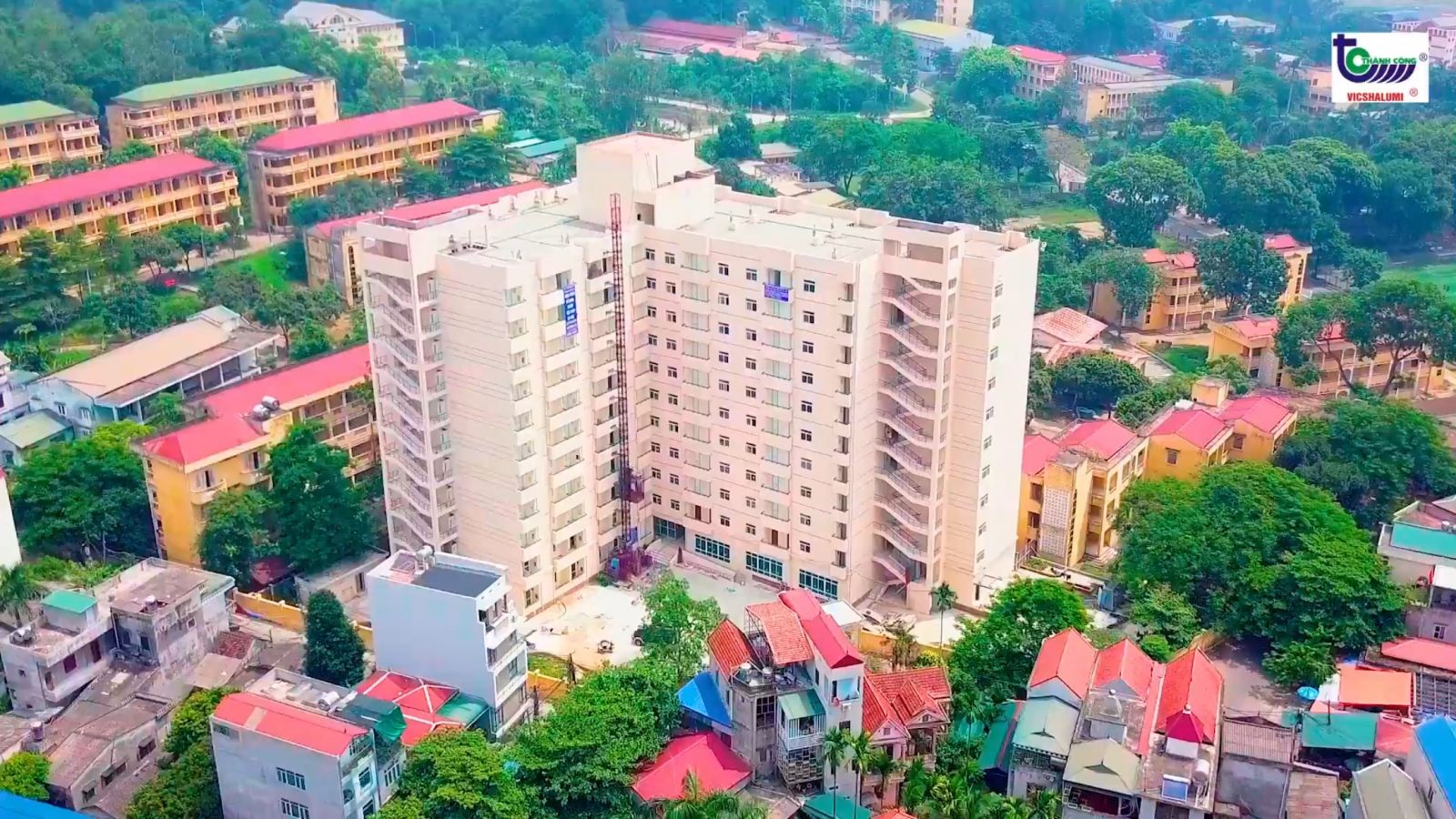 Công Trình Ký Túc Xá Cao Tầng Trường Đại Học Lâm Nghiệp Việt Nam